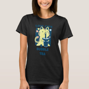 T-shirt Nourriture Japonaise Asiatique Chat Animal De Comp