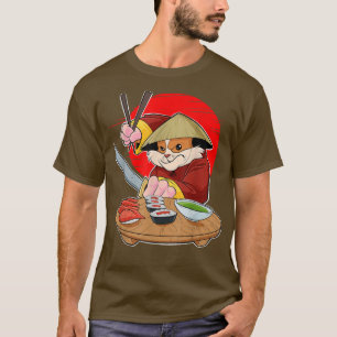 T-shirt Nourriture japonaise I Maki Lover I Samurai Sushi