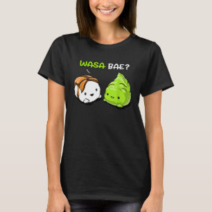 T-shirt Nourriture Japonaise Mignonne Wasabi Wasa Bae Femm