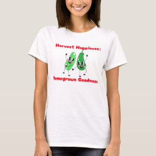 T-shirt Nourriture Jardinant Bonté Familiale.