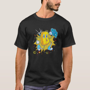 T-shirt Nourriture rapide de gourmands Poulet en liberté N