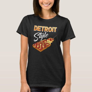 T-shirt Nourriture rectangulaire à croûte épaisse de style