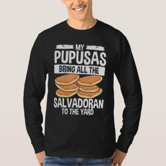 T-shirt Nourriture Salvadorienne Fabricant de Papusa Pupus
