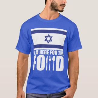 T-shirt Nourriture souvenir Israël voyage amis