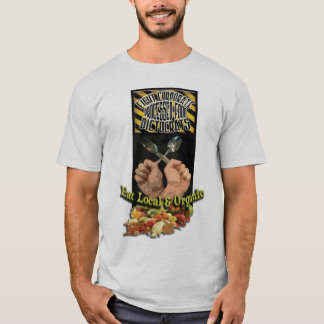 T-shirt Nourriture traitée d'entreprise Dictocrats de