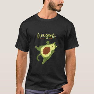 T-shirt Nourriture végétalienne Avogato Chat domestique Ki