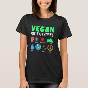 T-shirt Nourriture végétarienne animale biologique végétal