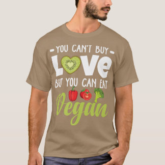 T-shirt Nourriture végétarienne biologique à base de plant