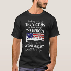 T-shirt Nous 2022 Fête du Memorial Patriot Never Forget 21