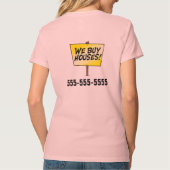 T-shirt Nous achetons la chemise de Chambres (Dos)