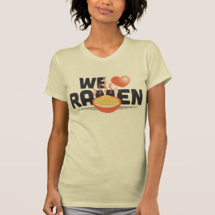 T-shirt nous aimons des nouilles de ramen !