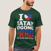 T-shirt Nous aimons Duterte | Je Me Trouve Avec PRRD Rodri (Devant)