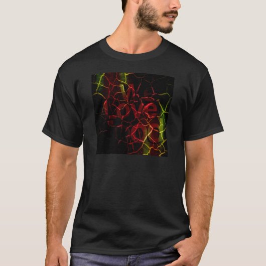 T-shirt Nous aimons la création artistique textuelle inspi (Devant)