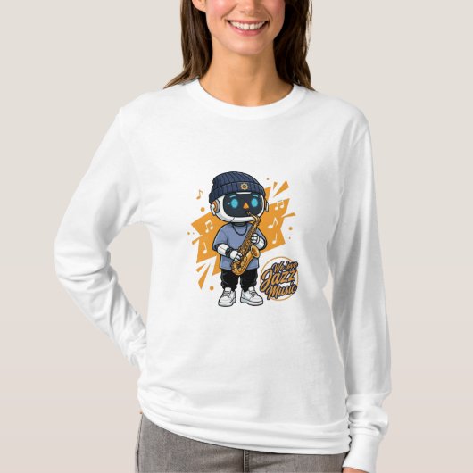 T-shirt Nous aimons le Jazz (Devant)