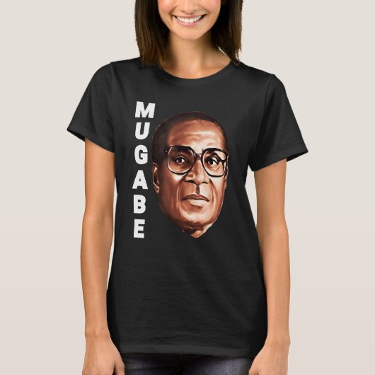 T-shirt Nous aimons Robert Mugabe (Devant)