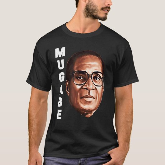T-shirt Nous aimons Robert Mugabe (Devant)