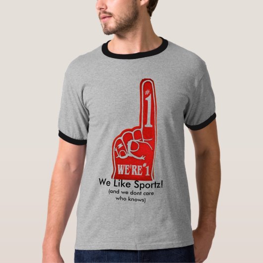 T-shirt Nous aimons Sportz ! (Devant)