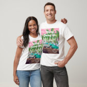 T-shirt Nous allons à Miami (Unisexe)
