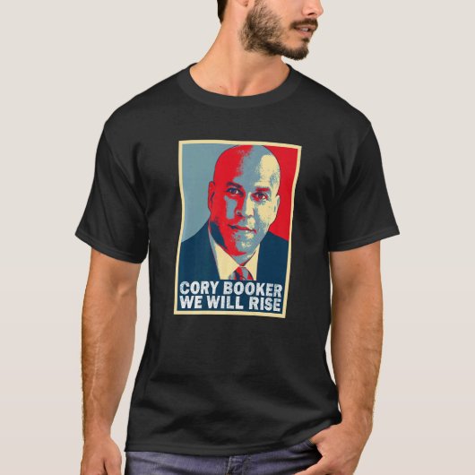 T-shirt Nous Allons Augmenter Cory Booker (Devant)