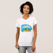 T-shirt Nous allons faire du camping (Devant entier)