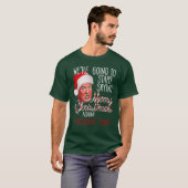 T-shirt Nous allons recommencer à dire Joyeux Noël (Devant entier)