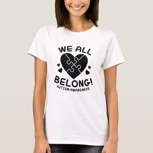 T-shirt Nous appartenons tous (Devant)