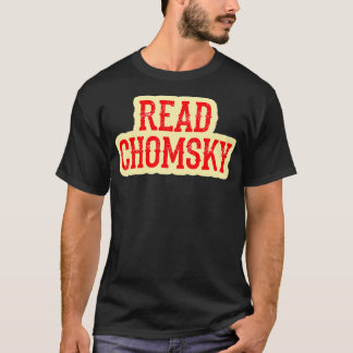 T-shirt Nous avons besoin de plus de Noam Chomsky Lutter c