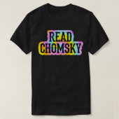 T-shirt Nous avons besoin de plus de Noam Chomsky Lutter c (Design devant)