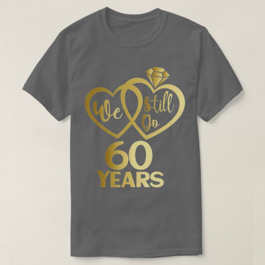 T-shirt Nous avons encore 60 ans - 60e anniversaire de mar (Design devant)
