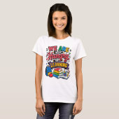 T-shirt Nous avons faim d'apprendre (Devant entier)