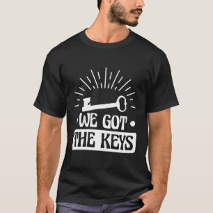 T-shirt Nous Avons Les Clés Ménage Et Ménage