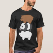 T-shirt Nous Avons Nu Bearsâ"¢ Grizzly, Panda Et Ours De G (Devant)