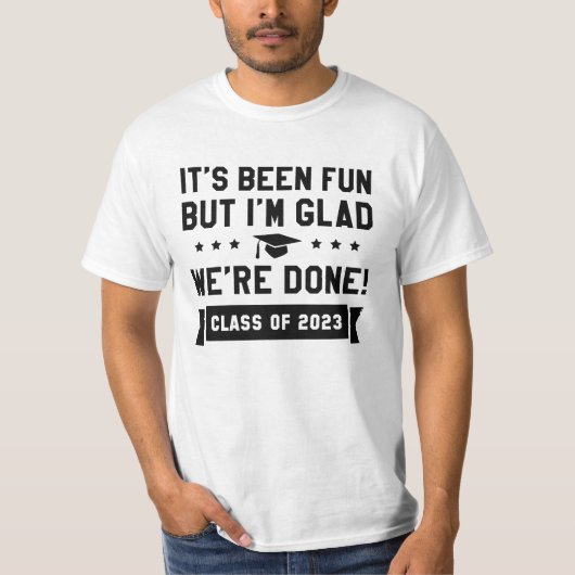 T-shirt Nous avons terminé la classe de 2023 (Devant)