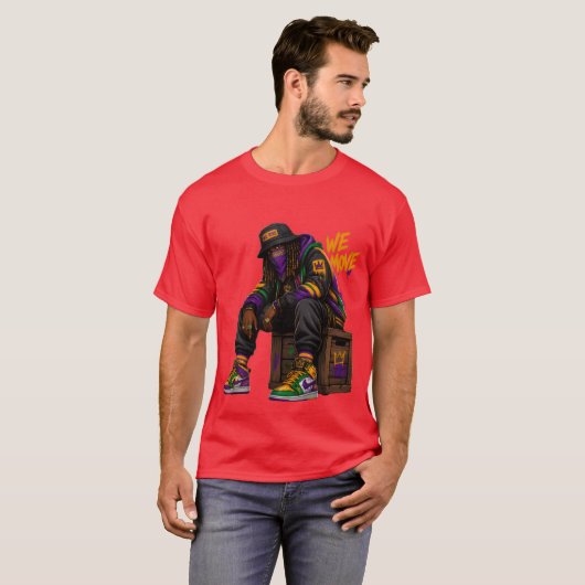 T-shirt Nous Bougeons (Devant entier)