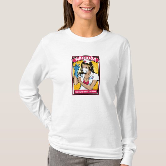 T-shirt Nous combattons ce que vous craignez (Devant)