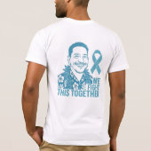 T-shirt Nous combattons cela ensemble (Front TR | DM Back) (Dos)