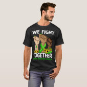T-shirt Nous combattons ensemble la prise de conscience de (Devant entier)