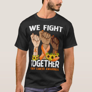 T-shirt Nous combattons ensemble SENSIBILISATION AU CANCER