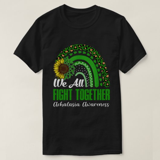 T-shirt Nous combattons tous ensemble ACHALASIA SENSIBILIS (Design devant)