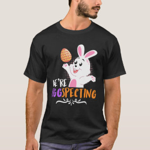 T-shirt Nous commençons à prédire l'avenir des oeufs de Pâ