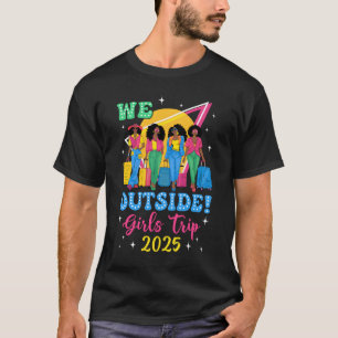 T-shirt Nous Devant Les Filles Voyage 2025 Filles Afro Fem