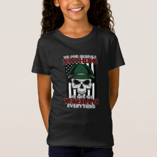 T-Shirt Nous devons à nos anciens combattants un soutien