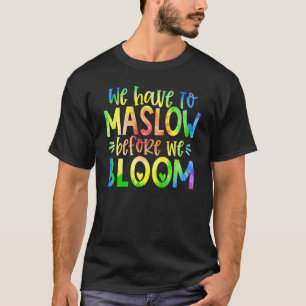 T-shirt Nous Devons Nous Masquer Avant Que Nous Fleur La H