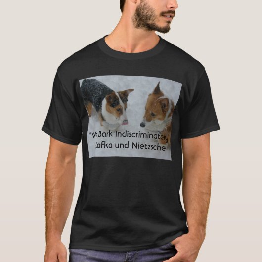T-shirt Nous écorçons aléatoirement (Devant)