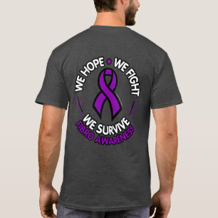 T-shirt NOUS ESPÉRONS COMBATTRE NOUS SURVIVONS...Fibro