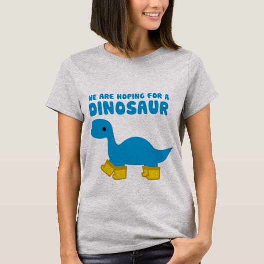 T-shirt Nous espérons un dinosaure : Brontosaurus (Devant)