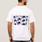 T-SHIRT NOUS! (ÉTOILES NOIRES) (Dos)