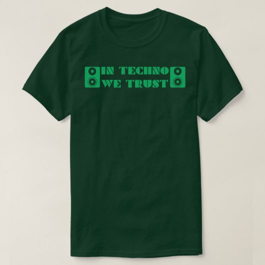 T-shirt Nous faisons confiance à Techno (Design devant)