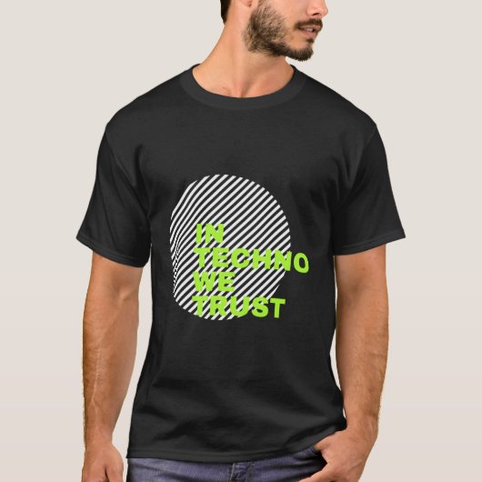 T-shirt Nous faisons confiance à Techno (Devant)