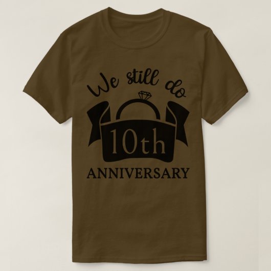 T-shirt Nous Faisons Encore 10 Anniversaires III (Design devant)